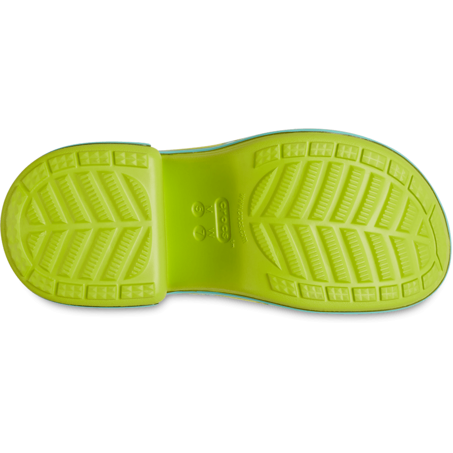 Lime Punch Scooby-Doo! Siren Clog - Bottom - Crocs
