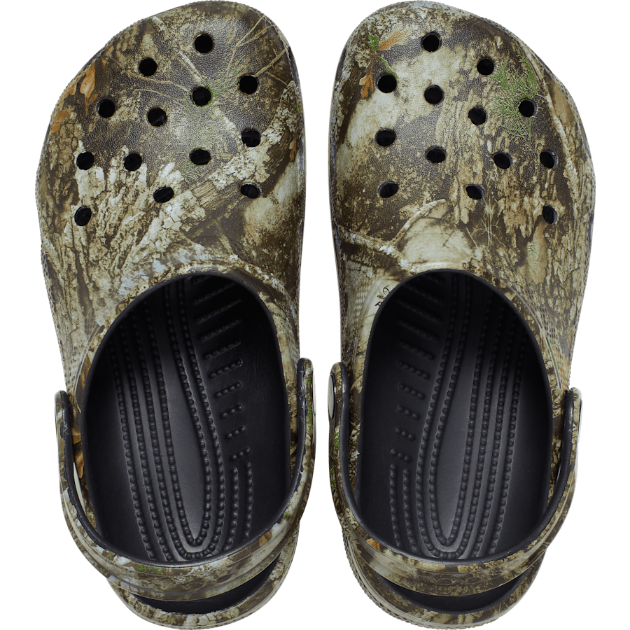 Multi Kids' Realtree APX Classic Clog - Top - Crocs