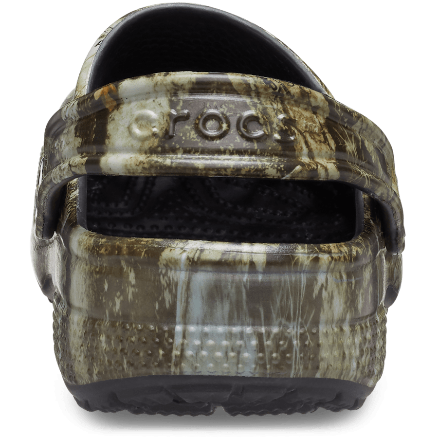 Multi Kids' Realtree APX Classic Clog - Back - Crocs
