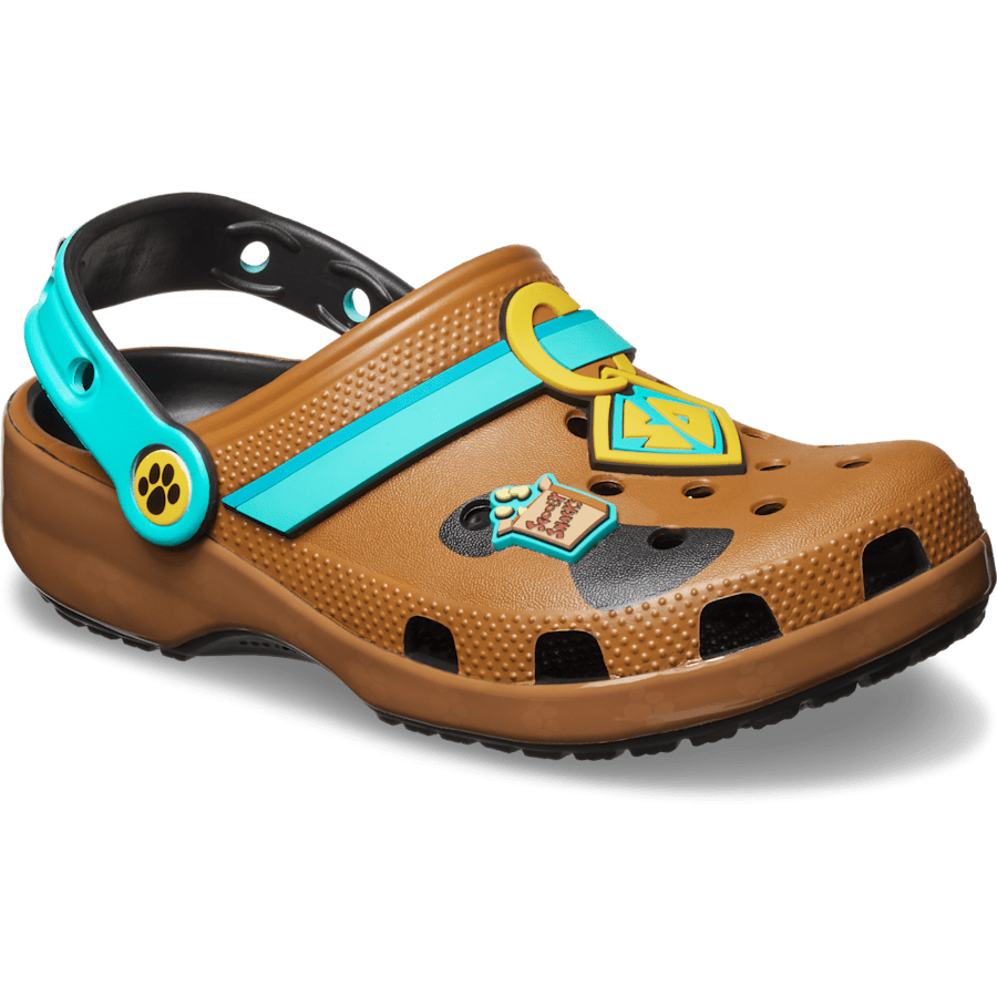 Black Kids' Scooby-Doo! Classic Clog - Angle - Crocs