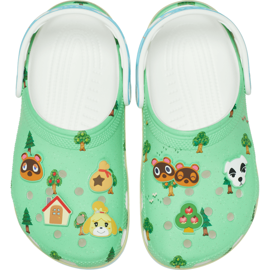 Multi Kids' Animal Crossing Classic Clog - Côté - Crocs