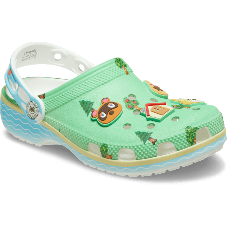 Multi Kids' Animal Crossing Classic Clog - Angle - Crocs