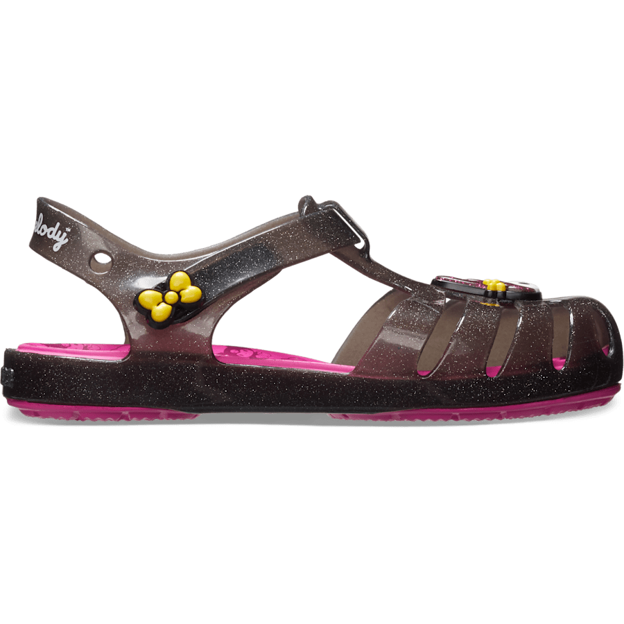 Multi Toddlers' Hello Kitty® and Friends My Melody™ and Kuromi™ Isabella Sandal - Seitenansicht - Crocs