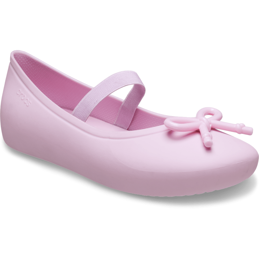 Color Kids' Brooklyn Bow Flat - Angle - Crocs