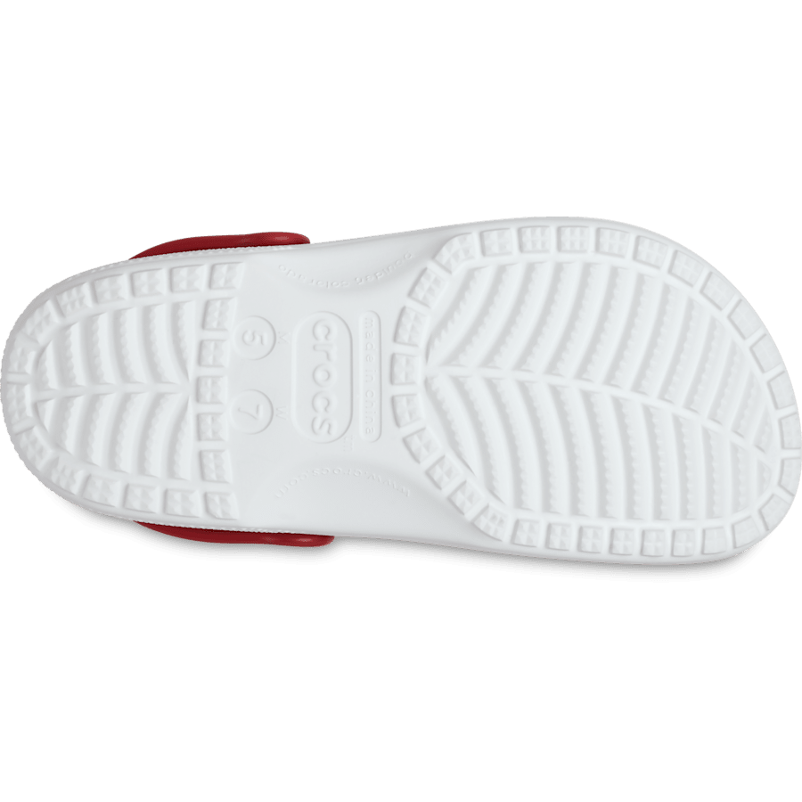 White University of Oklahoma Classic Clog - Bottom - Crocs
