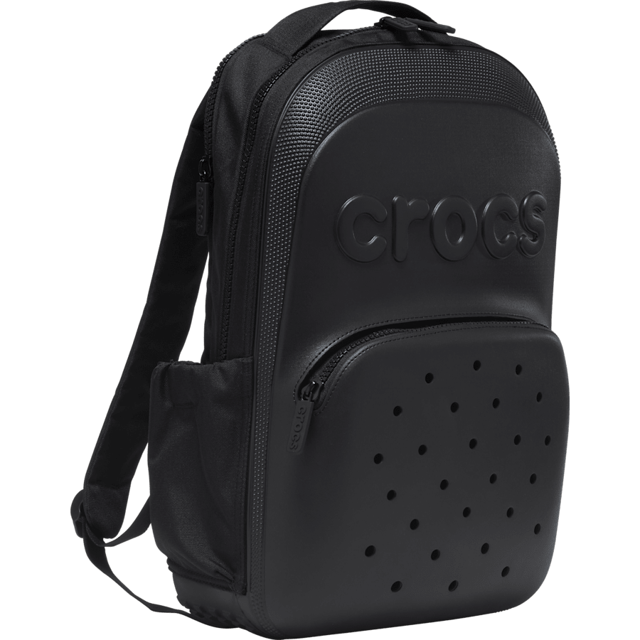 Black Crocs Classic Backpack - Angle - Crocs