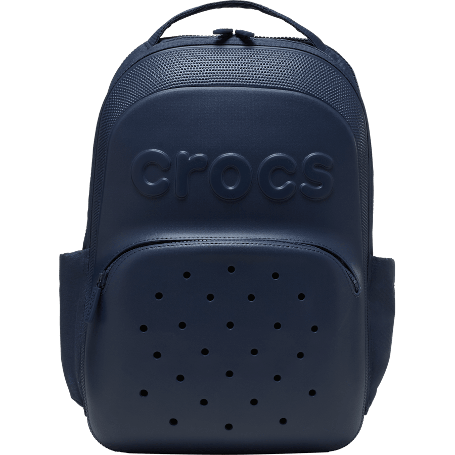Navy Crocs Classic Backpack - Side - Crocs