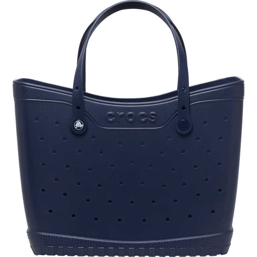 Navy Crocs Classic Large Tote - Side - Crocs