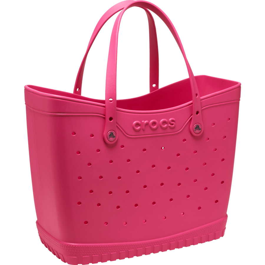 Dragon Fruit Crocs Classic Large Tote - Angle - Crocs