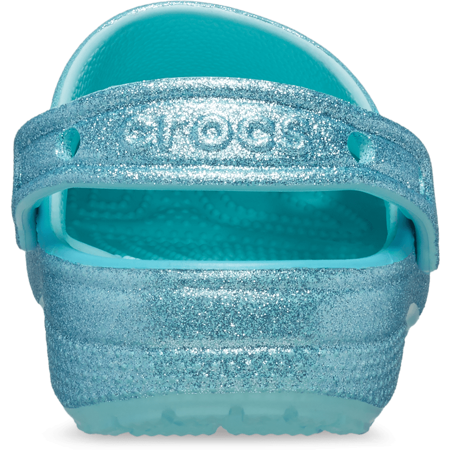 Multi Kids' Disney Frozen Elsa Classic Clog - Back - Crocs
