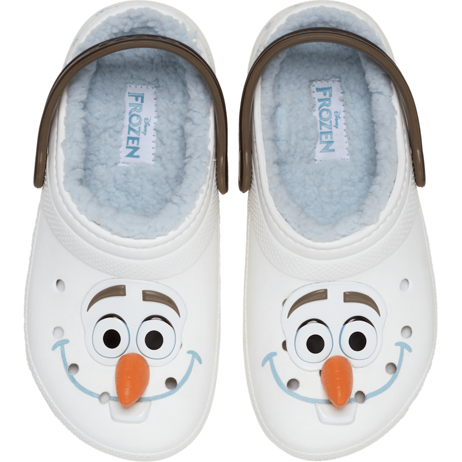 Multi Toddlers' Disney Frozen Olaf Lined Classic Clog - Top - Crocs