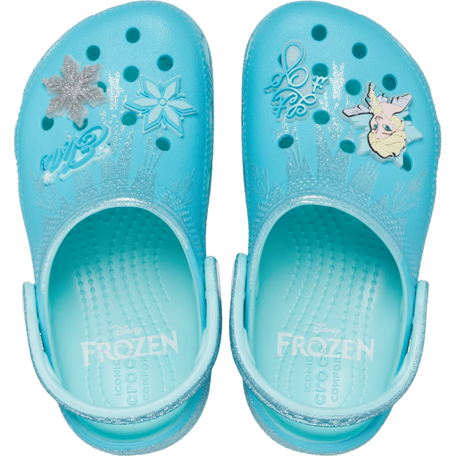 Multi Toddlers' Disney Frozen Elsa Classic Clog - Top - Crocs