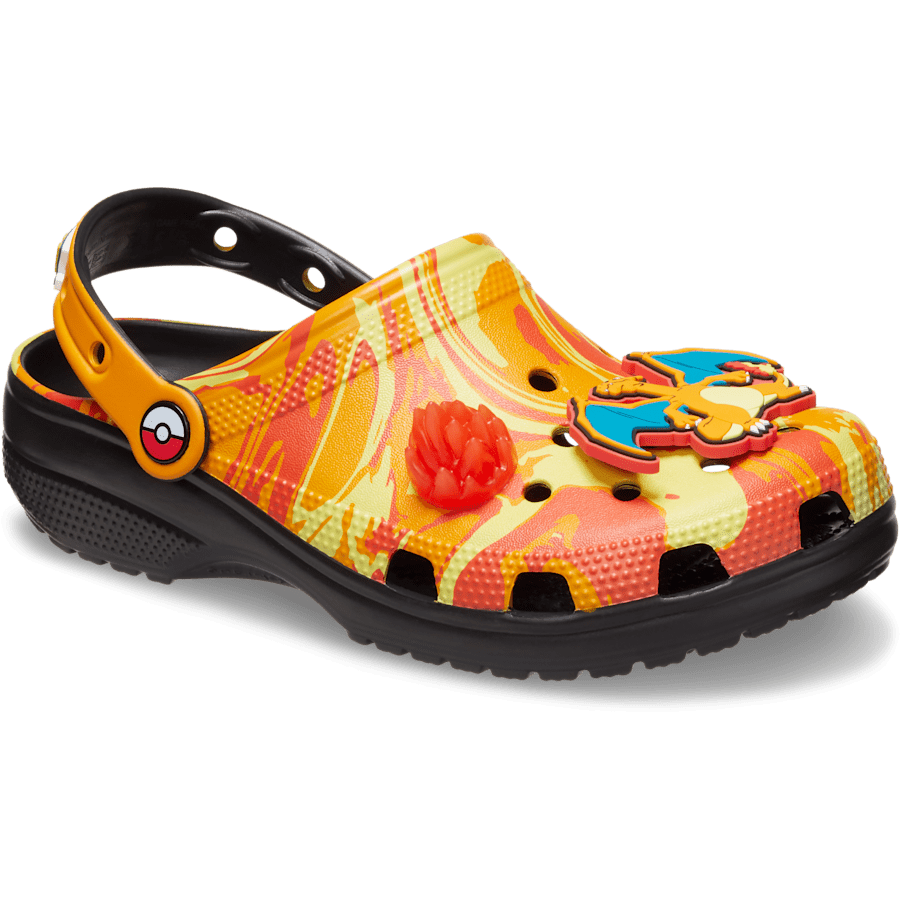 Colour Pokémon Charizard Classic Clog - Angle - Crocs