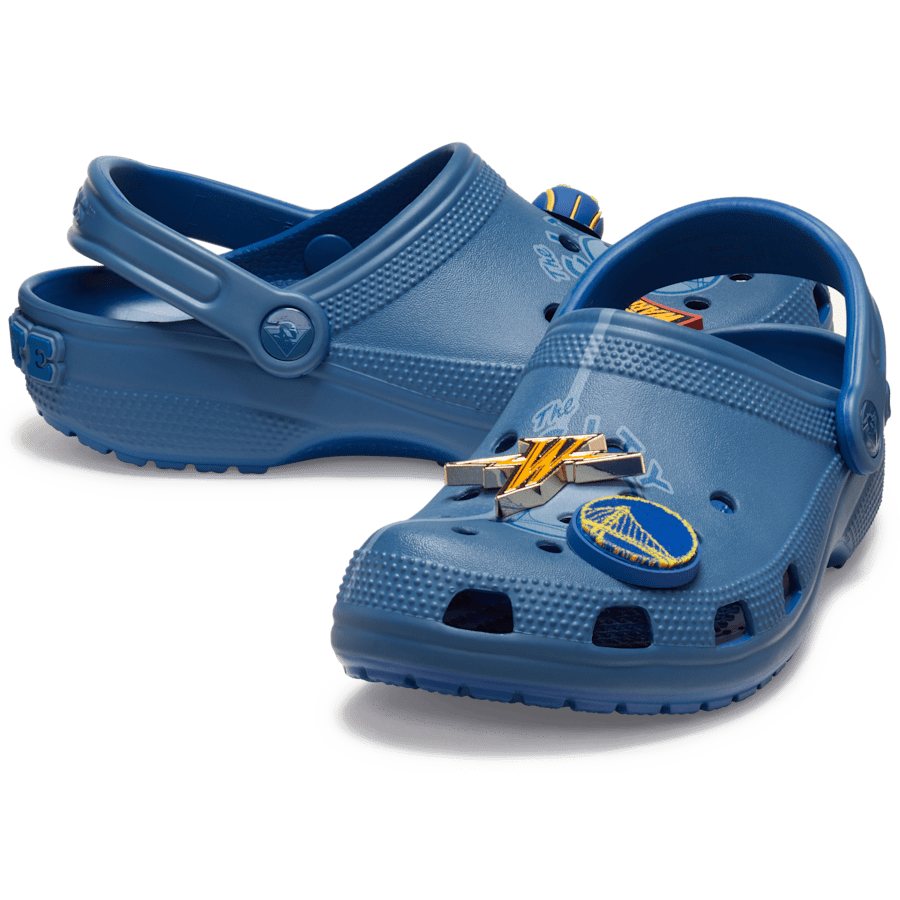 Multi NBA Warriors  Elevated Classic Clog - Pair - Crocs
