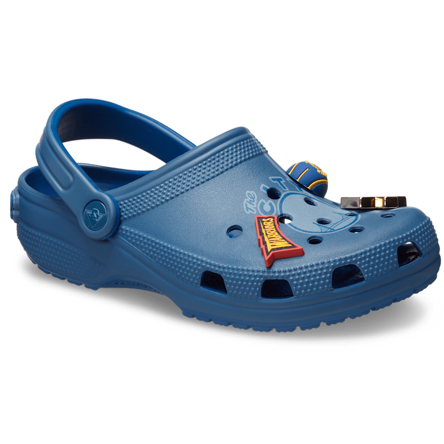 Multi NBA Warriors  Elevated Classic Clog - Angle - Crocs