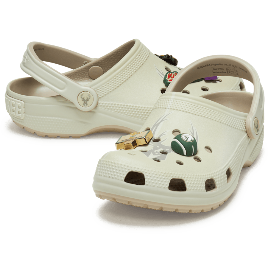 Multi NBA Bucks Elevated Classic Clog - Pair - Crocs