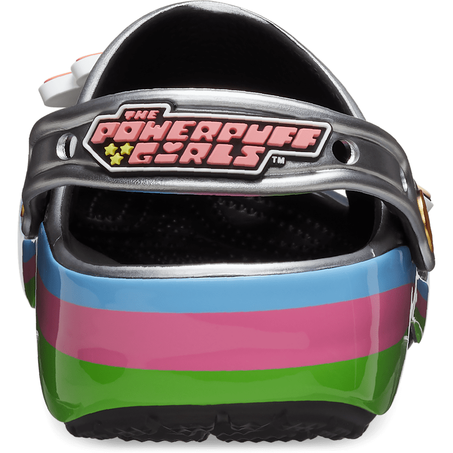 Black The Powerpuff Girls Classic Clog - Back - Crocs
