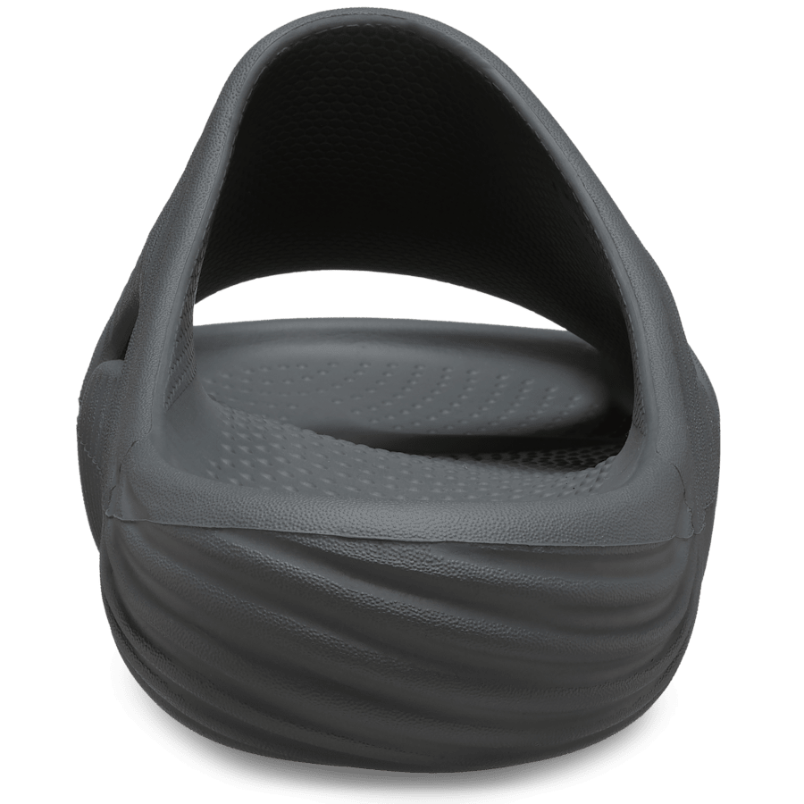 Slate Grey Mellow Tide Recovery Slide - Back - Crocs