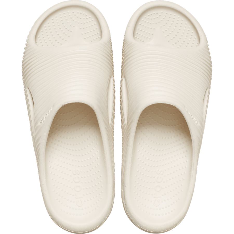 Stucco Mellow Tide Recovery Slide - Custom Angle - Crocs