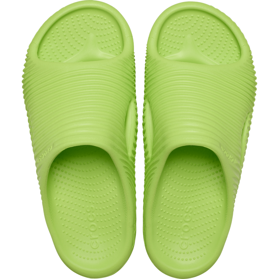 Limeade Mellow Tide Recovery Slide - Top - Crocs
