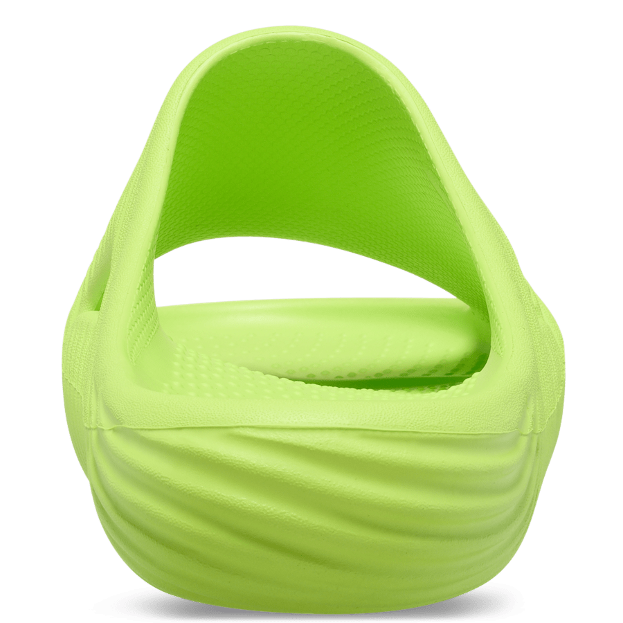 Limeade Mellow Tide Recovery Slide - Back - Crocs