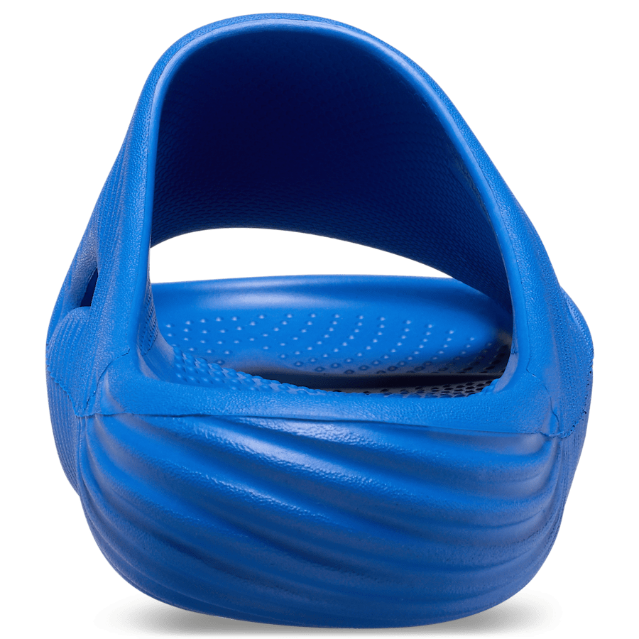 Blue Bolt Mellow Tide Recovery Slide - Back - Crocs