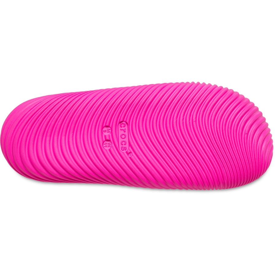 Pink Crush Mellow Tide Recovery Slide - Custom Angle - Crocs