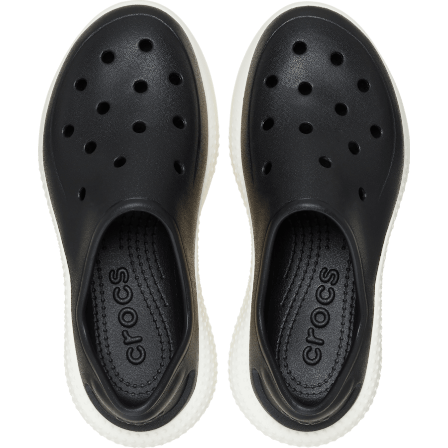 Black/Chalk Toddler Classic Sneaker - Top - Crocs