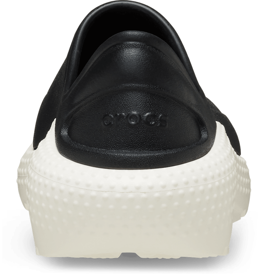 Black/Chalk Toddler Classic Sneaker - Back - Crocs