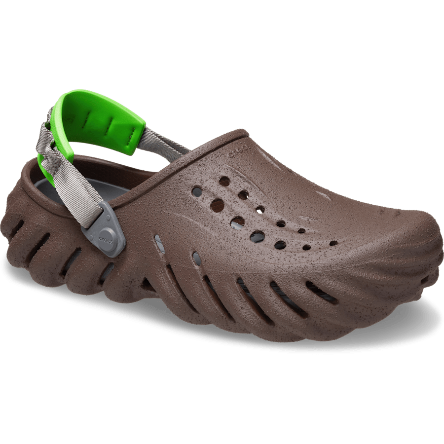 Coffee/Multi Echo Sandstorm Clog - Angle - Crocs