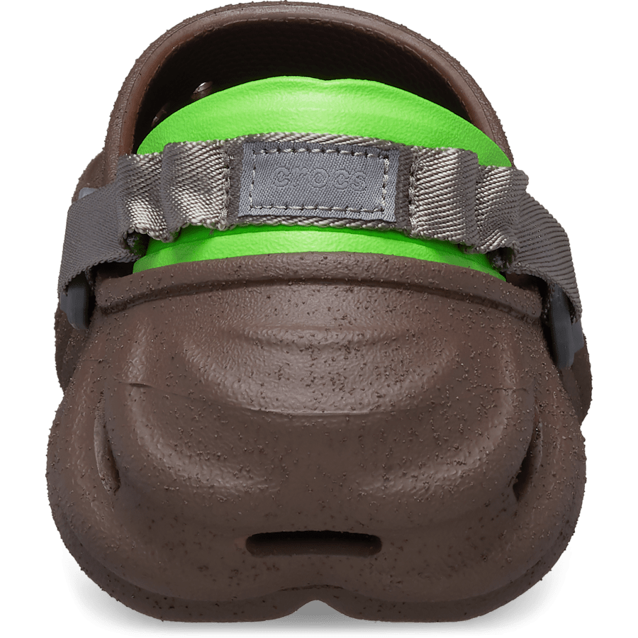 Coffee/Multi Echo Sandstorm Clog - Back - Crocs