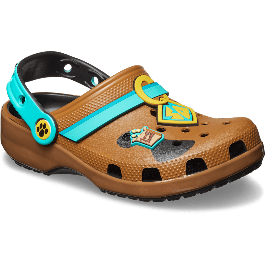 Black Toddlers' Scooby-Doo! Classic Clog - Angle - Crocs