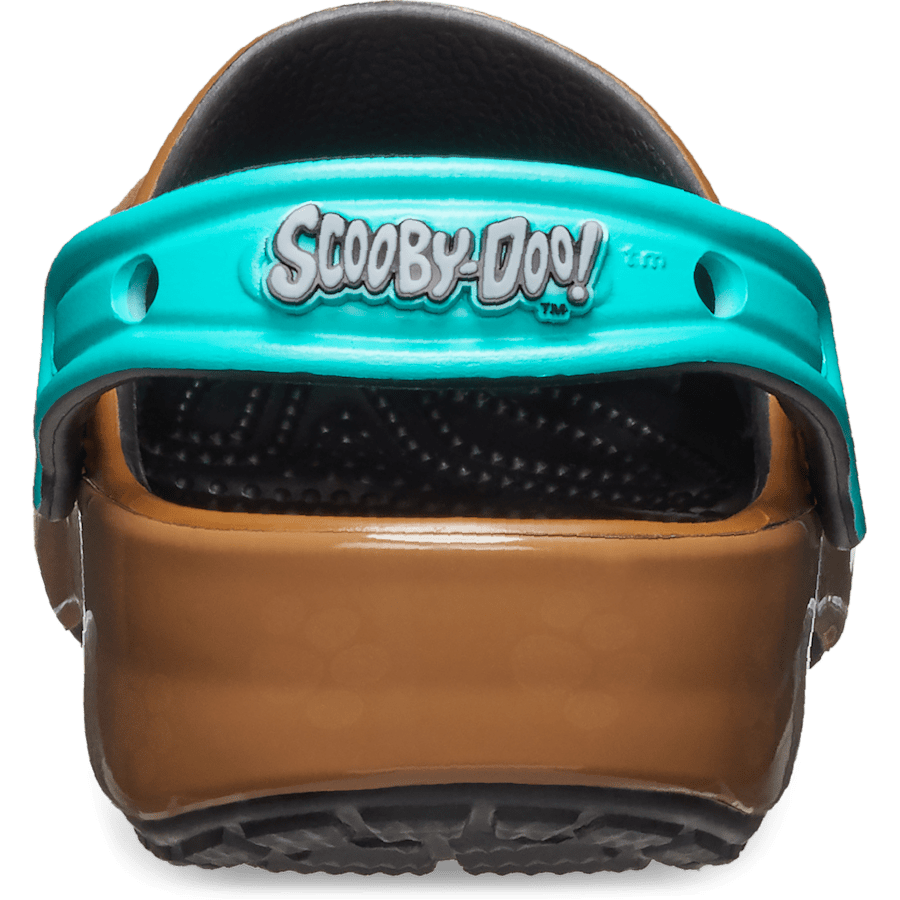Black Toddlers' Scooby-Doo! Classic Clog - Back - Crocs