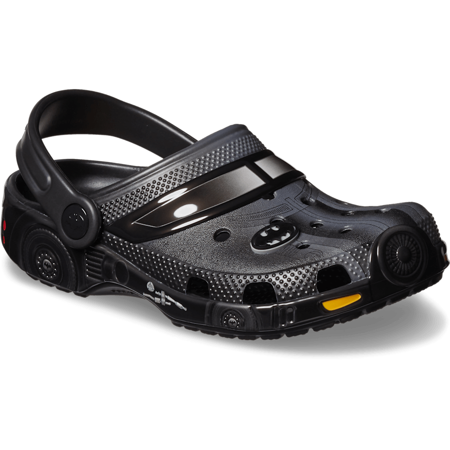 Black Toddlers' Batman Batmobile Classic Clog - Angle - Crocs
