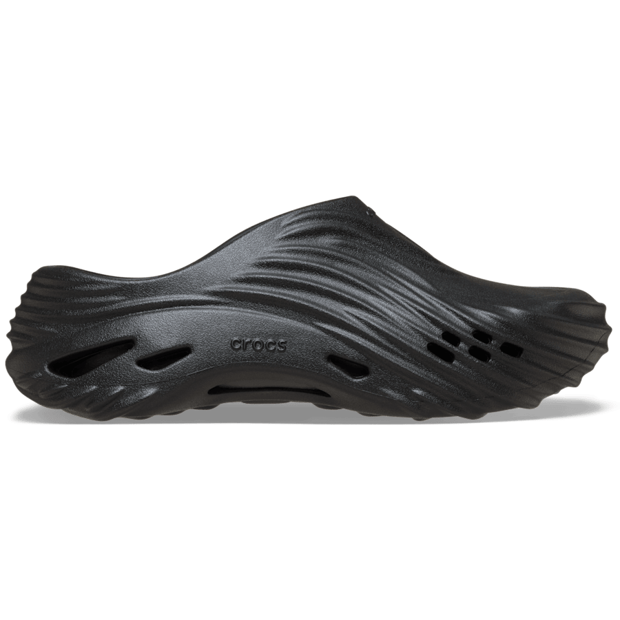 Black / Black Echo Wave - Side - Crocs