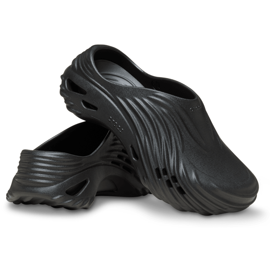 Black / Black Echo Wave - Pair - Crocs