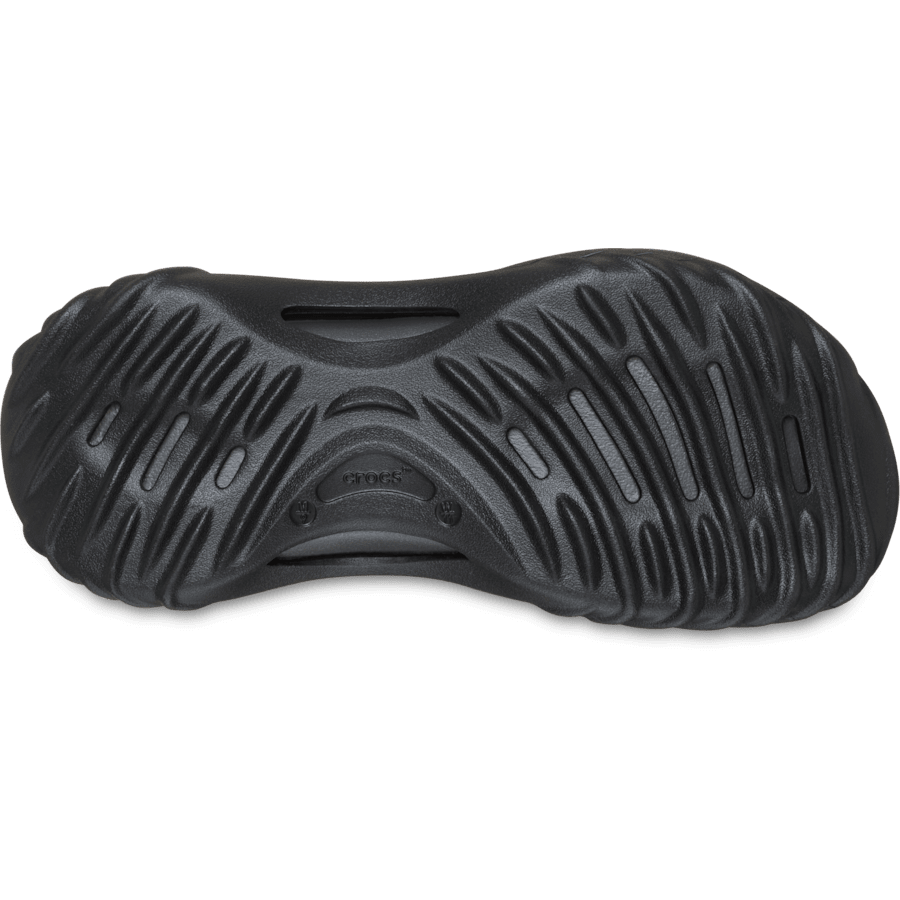 Black / Black Echo Wave - Bottom - Crocs