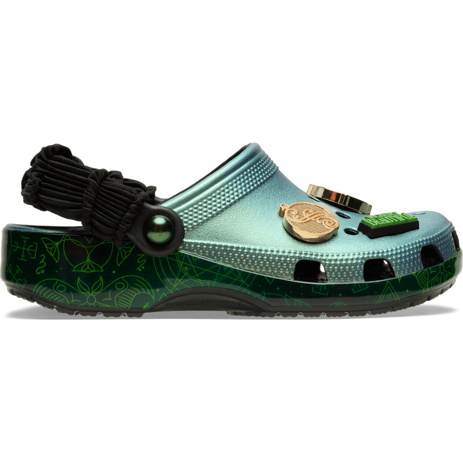 Multi Wicked Elphaba Classic Clog - Side - Crocs