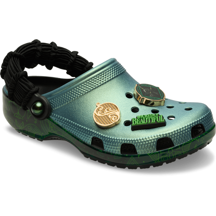 Multi Wicked Elphaba Classic Clog - Angle - Crocs