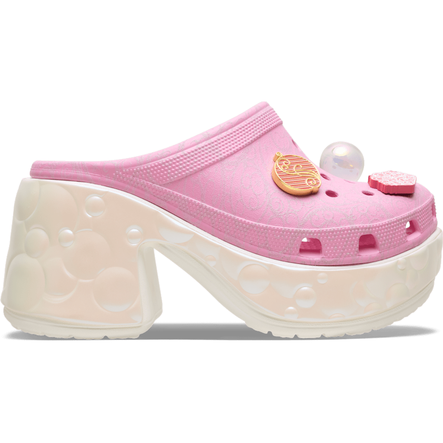 Multi Wicked Glinda Siren Clog - Side - Crocs