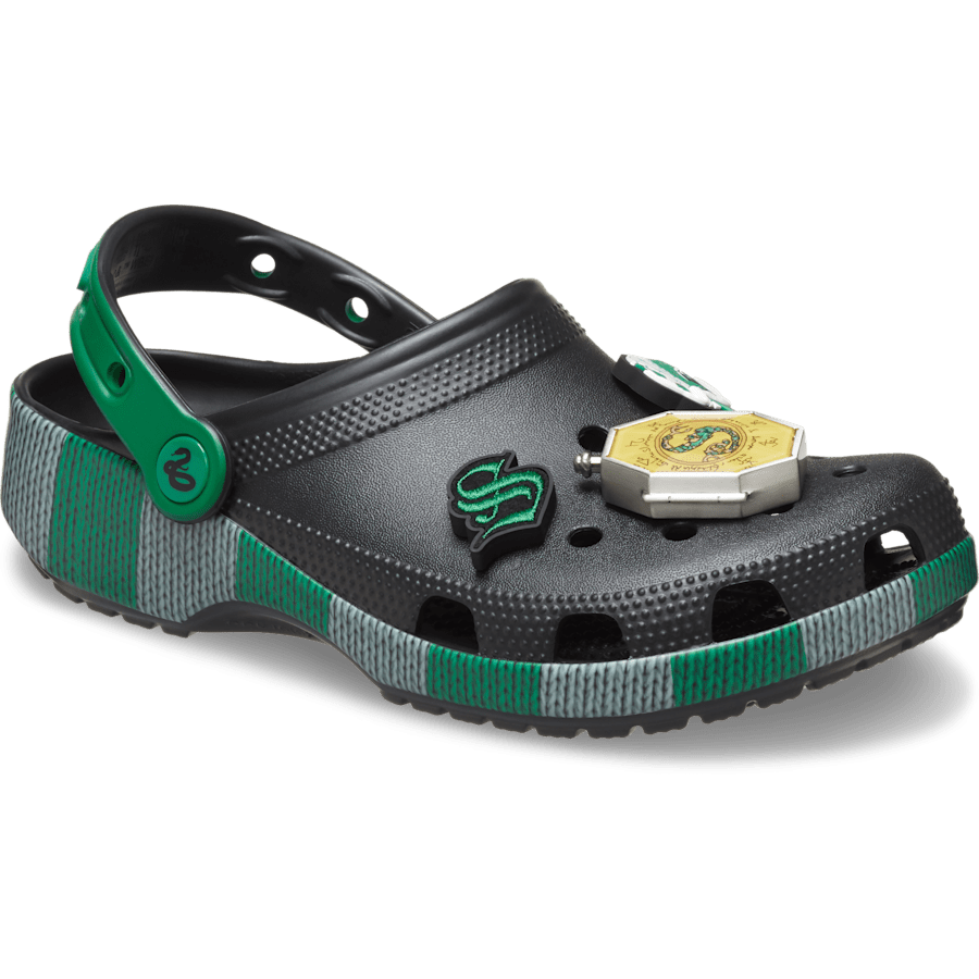Multi Harry Potter Slytherin Classic Clog - Angle - Crocs