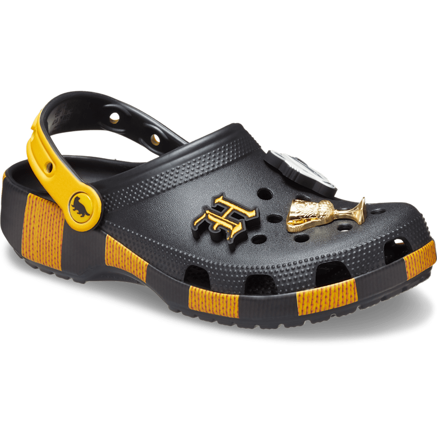 Multi Harry Potter Hufflepuff Classic Clog - Angle - Crocs