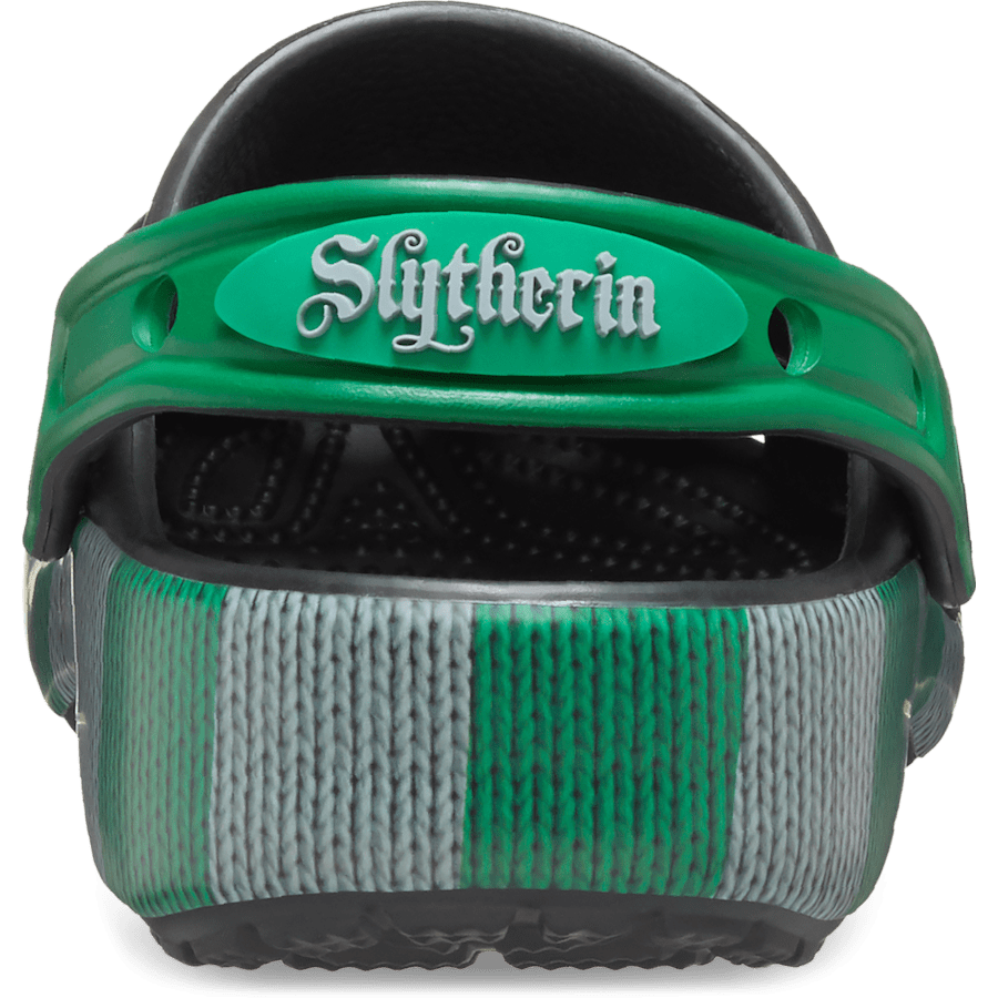 Multi Kids' Harry Potter Slytherin Classic Clog - Back - Crocs