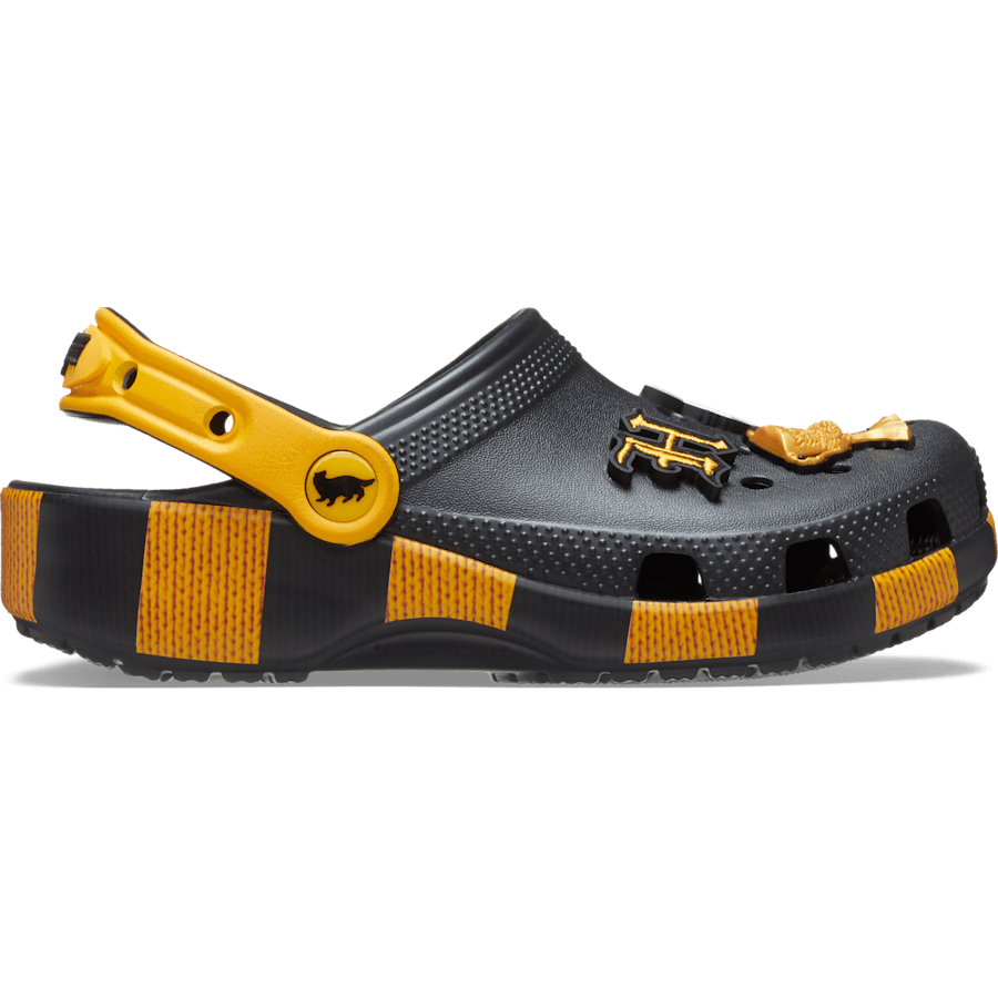 Multi Kids' Harry Potter Hufflepuff Classic Clog - Side - Crocs
