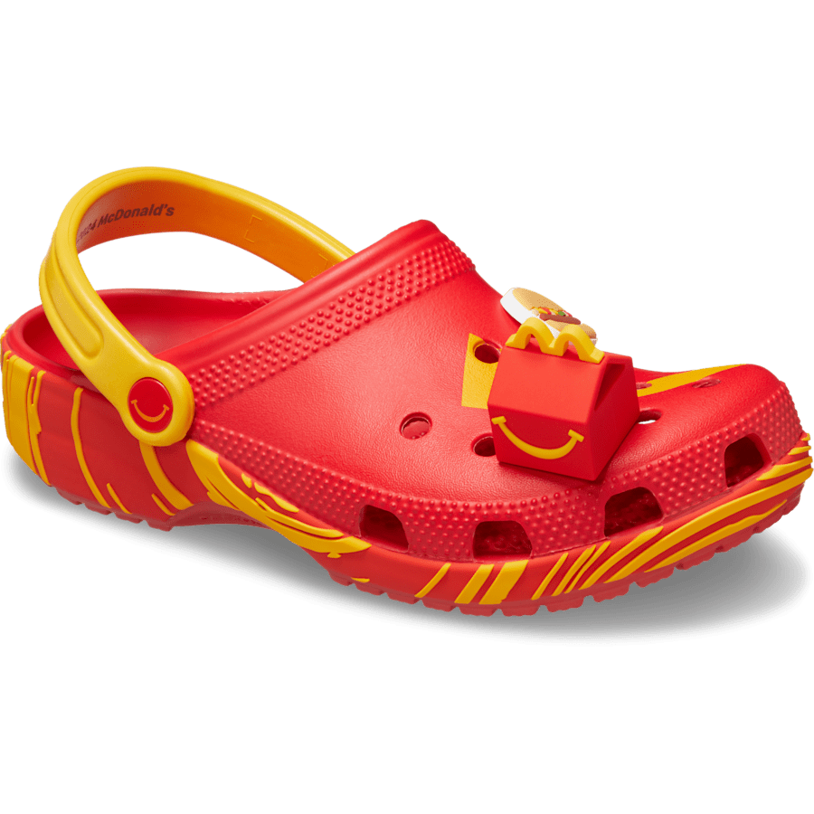 Colour McDonald's Happy Meal Classic Clog - Angle - Crocs