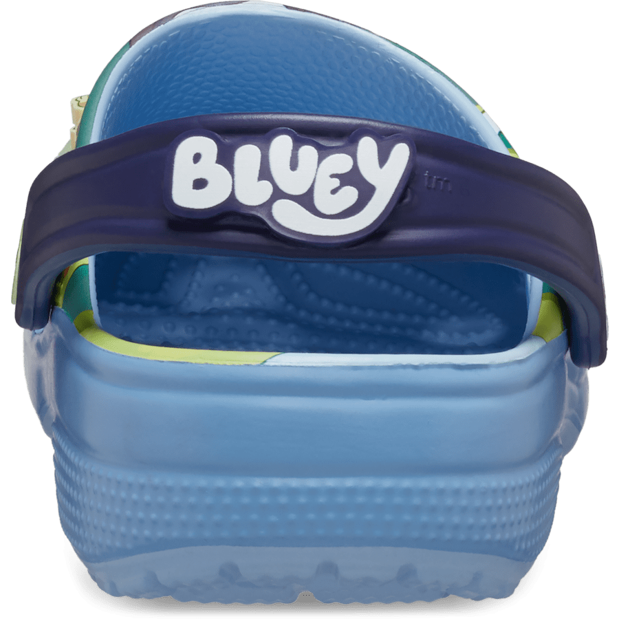 Multi Bluey Classic Clog - Back - Crocs