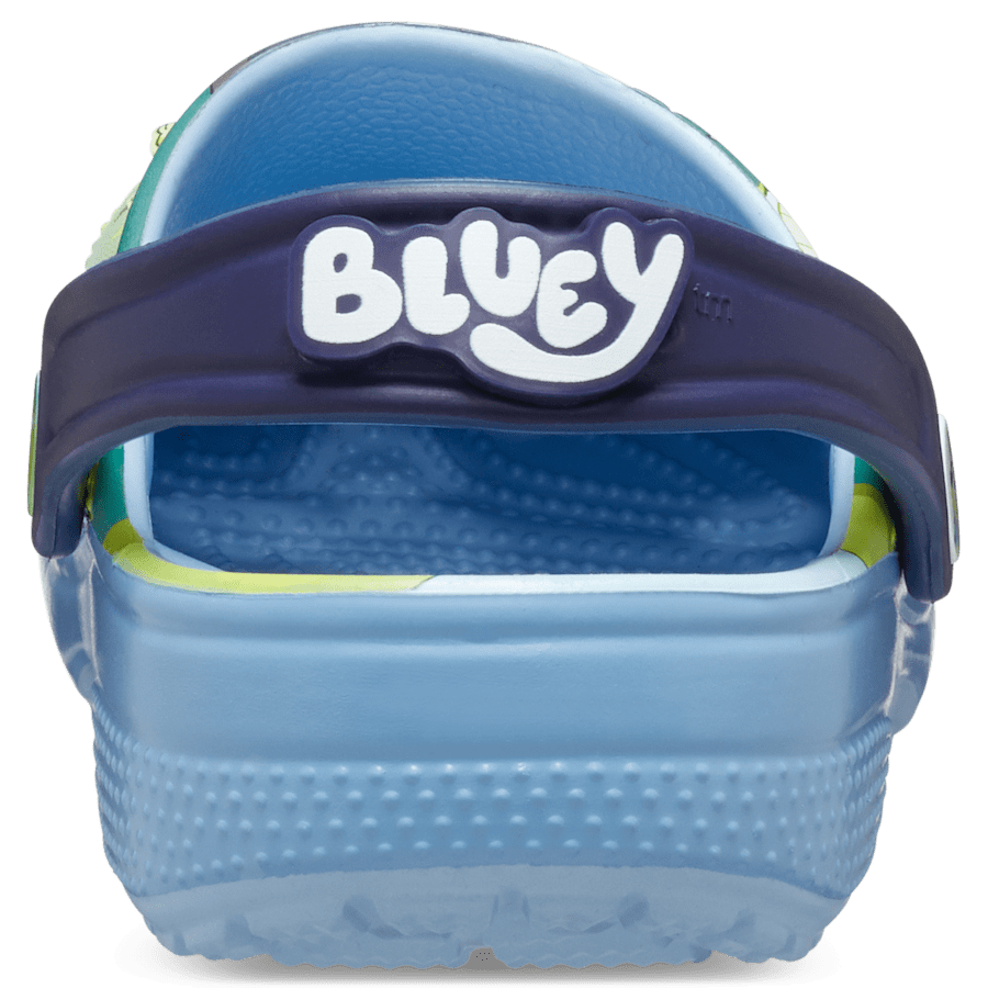 Multi Kids' Bluey Classic Clog - Back - Crocs