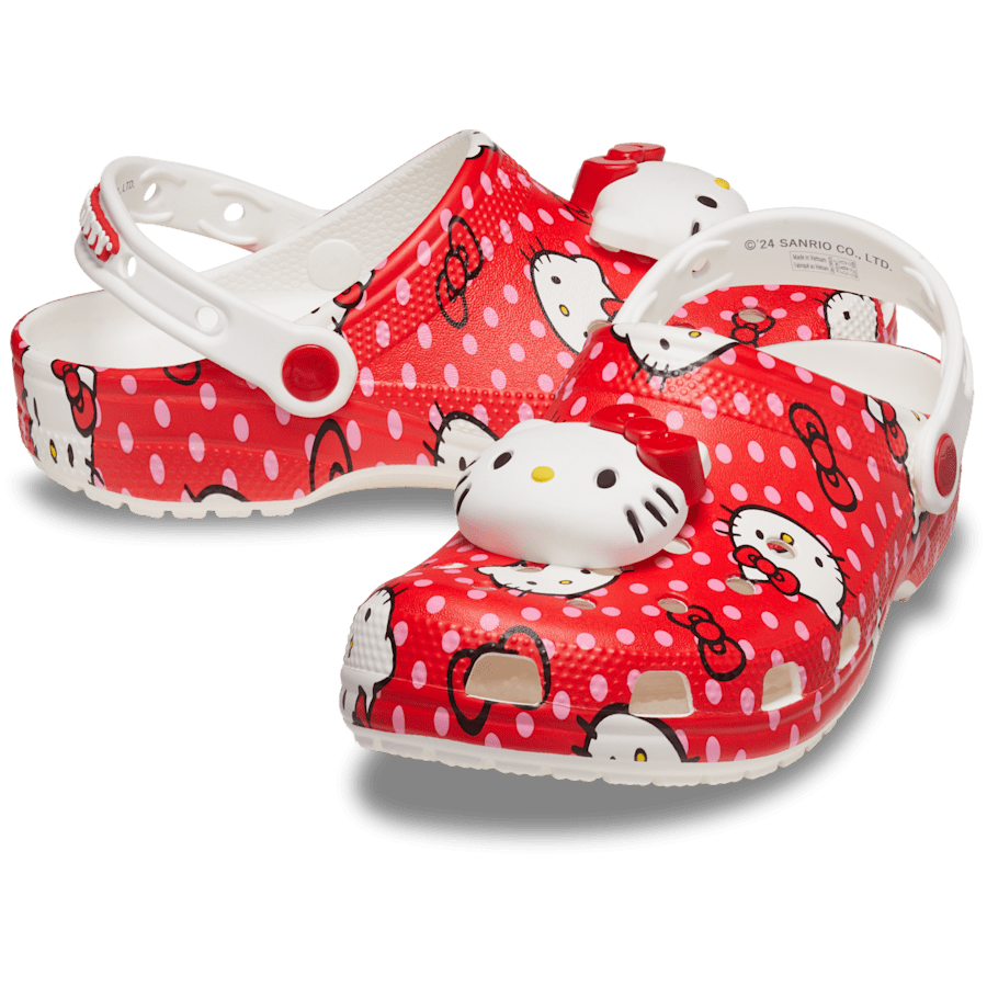 Multi Hello Kitty® Red Classic Clog - Pair - Crocs