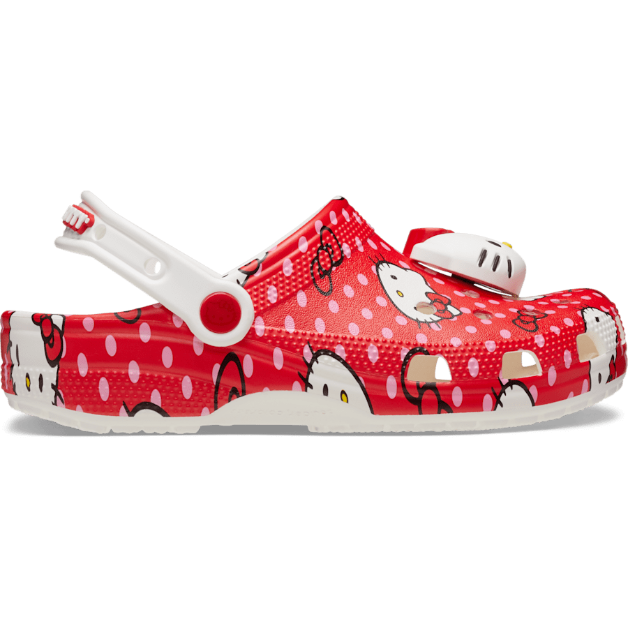 Multi Hello Kitty® Red Classic Clog - Top - Crocs