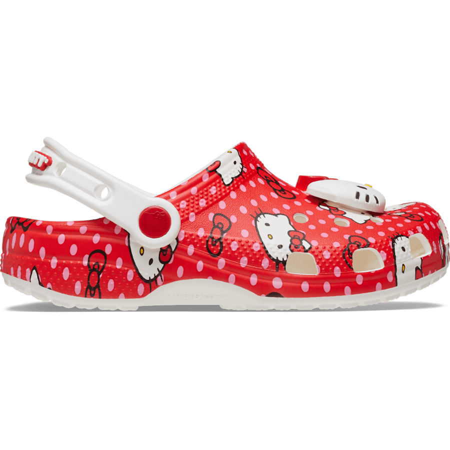 Multi Kids' Hello Kitty® Red Classic Clog - Top - Crocs